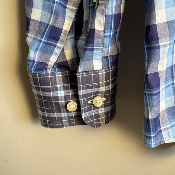 Etro Milano Men's Slim Fit‎ Long Sleeve Plaid Button Up Casual Dress Shirt 42 - Picture 2 of 13